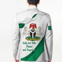 Personalized Nigeria Independence Day Blazer Unity and Faith Peace and Progress - Wonder Print Shop