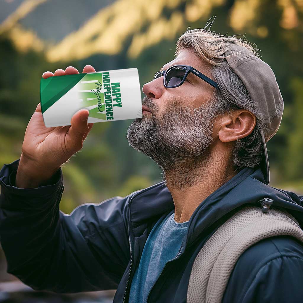 Personalized Nigeria Independence Day 4 in 1 Can Cooler Tumbler Unity and Faith Peace and Progress - Wonder Print Shop