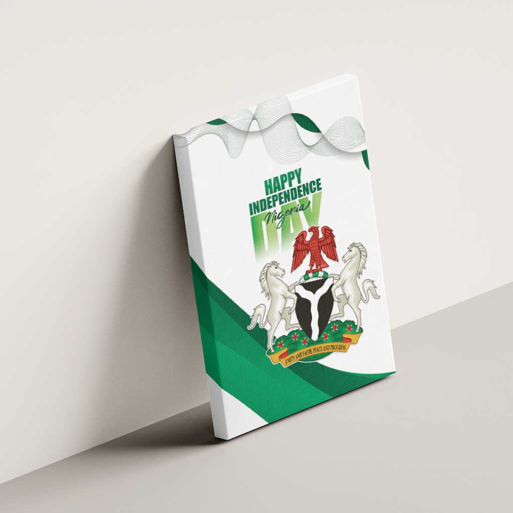 Nigeria Independence Day Canvas Wall Art Unity and Faith Peace and Progress - Wonder Print Shop