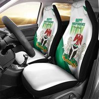 Nigeria Independence Day Car Seat Cover Unity and Faith Peace and Progress - Wonder Print Shop