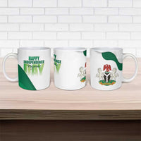 Personalized Nigeria Independence Day Ceramic Mug Unity and Faith Peace and Progress - Wonder Print Shop