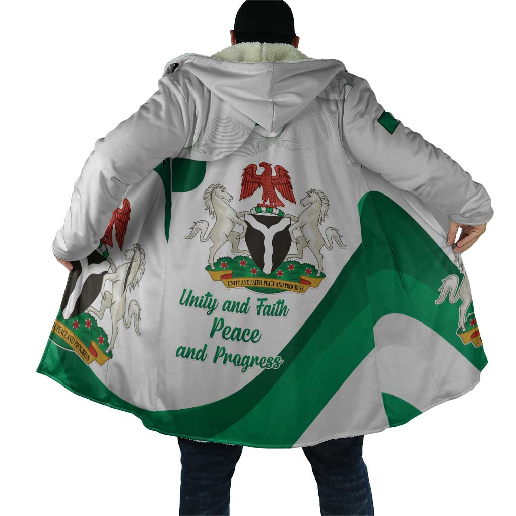 Personalized Nigeria Independence Day Cloak Unity and Faith Peace and Progress - Wonder Print Shop