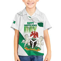 Personalized Nigeria Independence Day Family Matching Summer Maxi Dress and Hawaiian Shirt Unity and Faith Peace and Progress - Wonder Print Shop