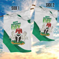 Nigeria Independence Day Garden Flag Unity and Faith Peace and Progress - Wonder Print Shop