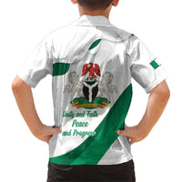 Personalized Nigeria Independence Day Hawaiian Shirt Unity and Faith Peace and Progress - Wonder Print Shop
