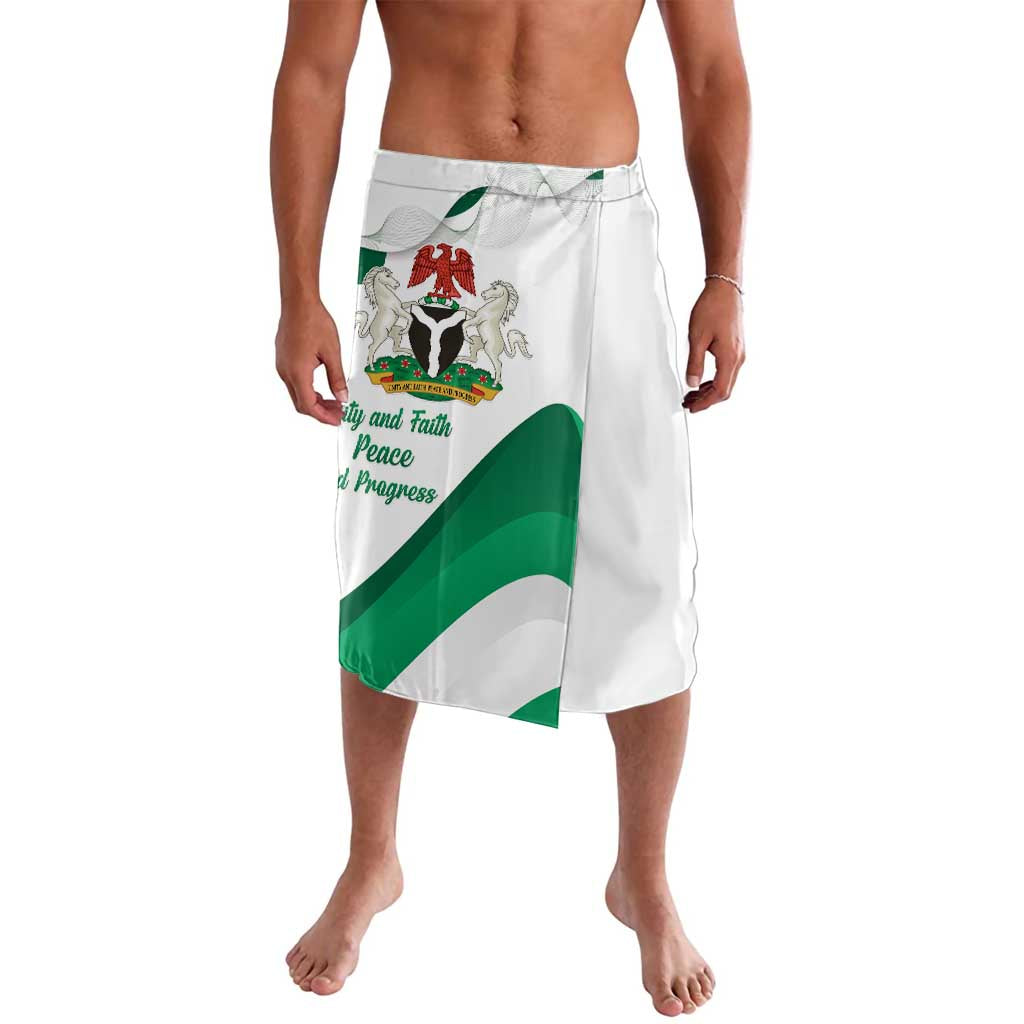 Personalized Nigeria Independence Day Lavalava Unity and Faith Peace and Progress - Wonder Print Shop