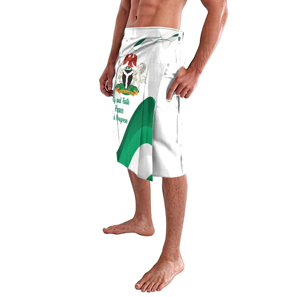 Personalized Nigeria Independence Day Lavalava Unity and Faith Peace and Progress - Wonder Print Shop