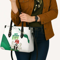 Nigeria Independence Day Leather Bag Unity and Faith Peace and Progress - Wonder Print Shop