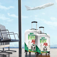 Nigeria Independence Day Luggage Cover Unity and Faith Peace and Progress - Wonder Print Shop
