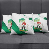Nigeria Independence Day Pillow Cover Unity and Faith Peace and Progress - Wonder Print Shop