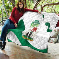 Nigeria Independence Day Quilt Unity and Faith Peace and Progress - Wonder Print Shop