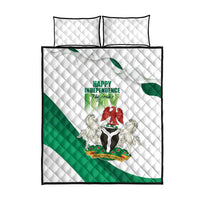 Nigeria Independence Day Quilt Bed Set Unity and Faith Peace and Progress - Wonder Print Shop