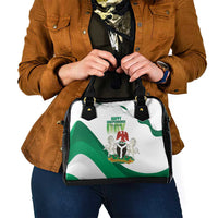 Nigeria Independence Day Shoulder Handbag Unity and Faith Peace and Progress - Wonder Print Shop