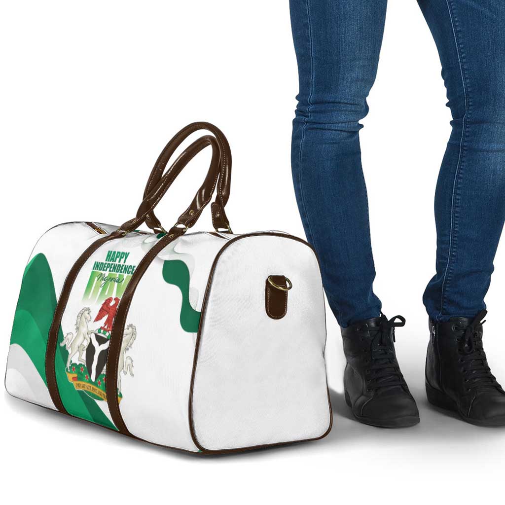Nigeria Independence Day Travel Bag Unity and Faith Peace and Progress - Wonder Print Shop