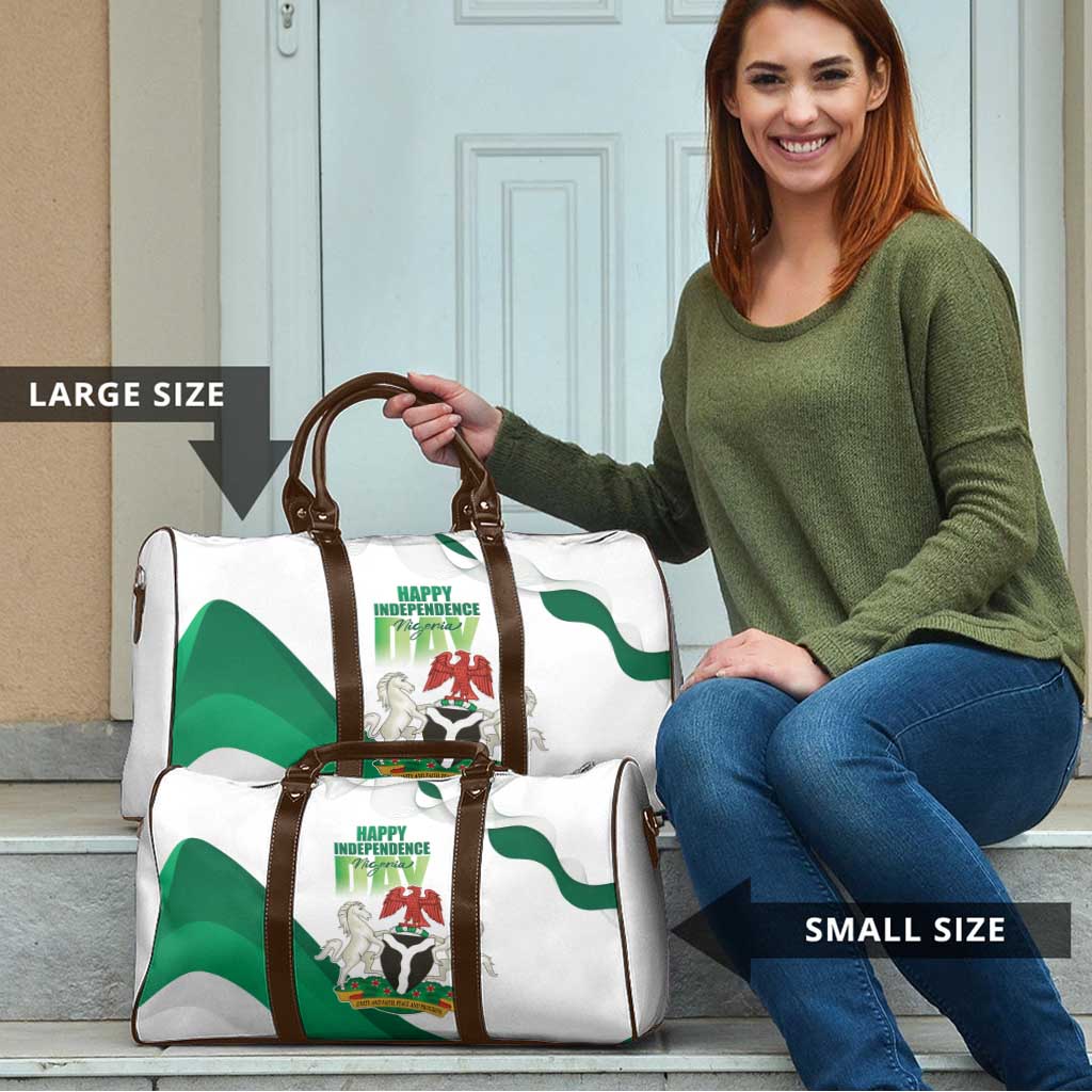 Nigeria Independence Day Travel Bag Unity and Faith Peace and Progress - Wonder Print Shop