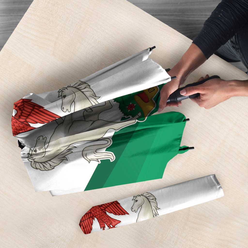 Nigeria Independence Day Umbrella Unity and Faith Peace and Progress - Wonder Print Shop
