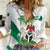 Personalized Nigeria Independence Day Women Casual Shirt Unity and Faith Peace and Progress - Wonder Print Shop