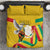 Guinea Independence Day Bedding Set Coat Of Arms With African Pattern - Wonder Print Shop