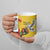Personalized Guinea Independence Day Ceramic Mug Coat Of Arms With African Pattern - Wonder Print Shop