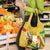 Guinea Independence Day Grocery Bag Coat Of Arms With African Pattern - Wonder Print Shop