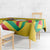 Guinea Independence Day Tablecloth Coat Of Arms With African Pattern - Wonder Print Shop