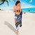 Personalised Barbados Independence Day Sarong Flying Fish Flag Pattern - Wonder Print Shop