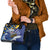 Personalised Barbados Independence Day Shoulder Handbag Flying Fish Flag Pattern