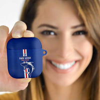Cape Verde Football AirPods Case Go Champions Blue Sharks - Wonder Print Shop