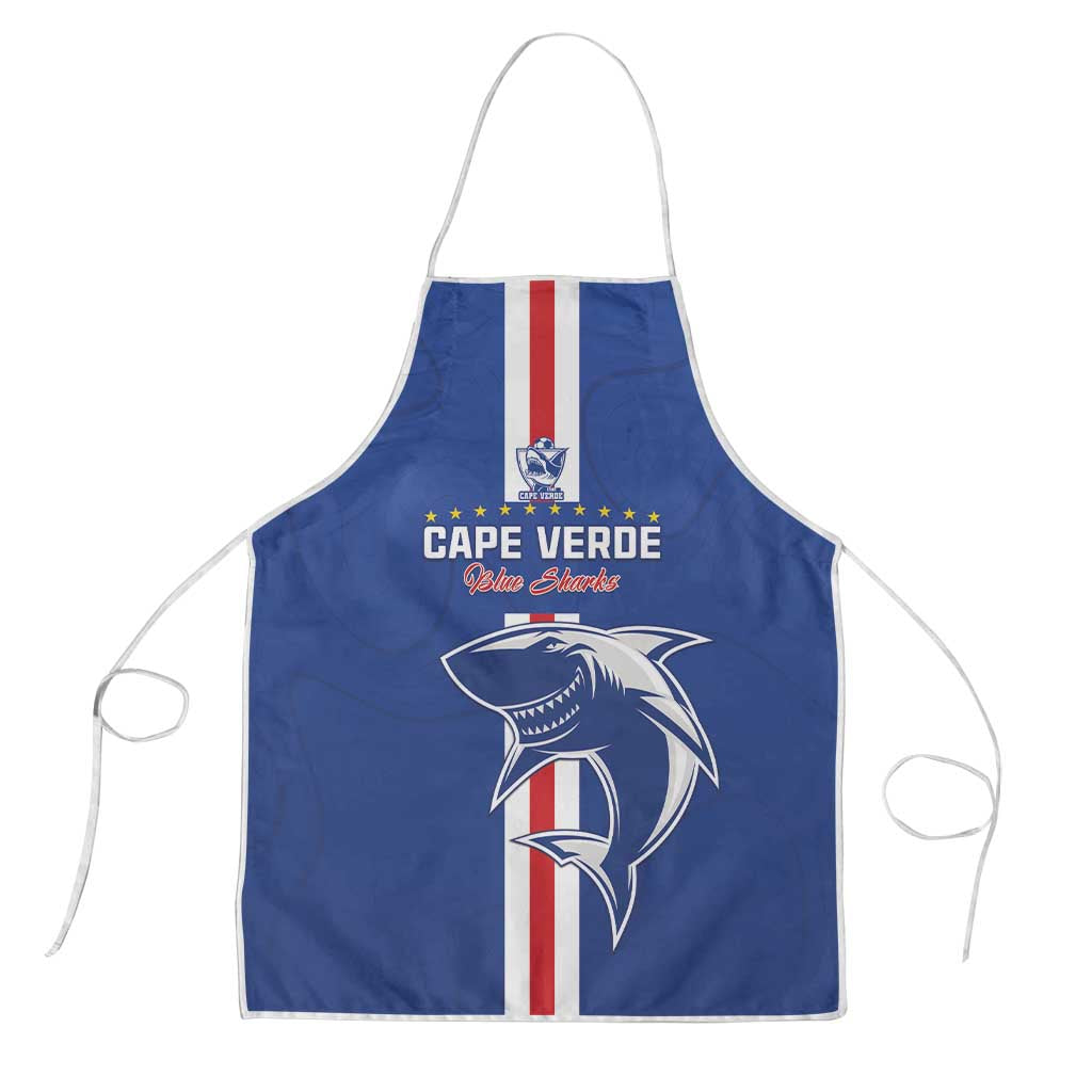Cape Verde Football Apron Go Champions Blue Sharks - Wonder Print Shop