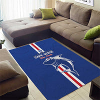 Cape Verde Football Area Rug Go Champions Blue Sharks - Wonder Print Shop