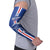 Custom Cape Verde Football Arm Sleeves Go Champions Blue Sharks - Wonder Print Shop