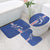 Cape Verde Football Bathroom Set Go Champions Blue Sharks - Wonder Print Shop