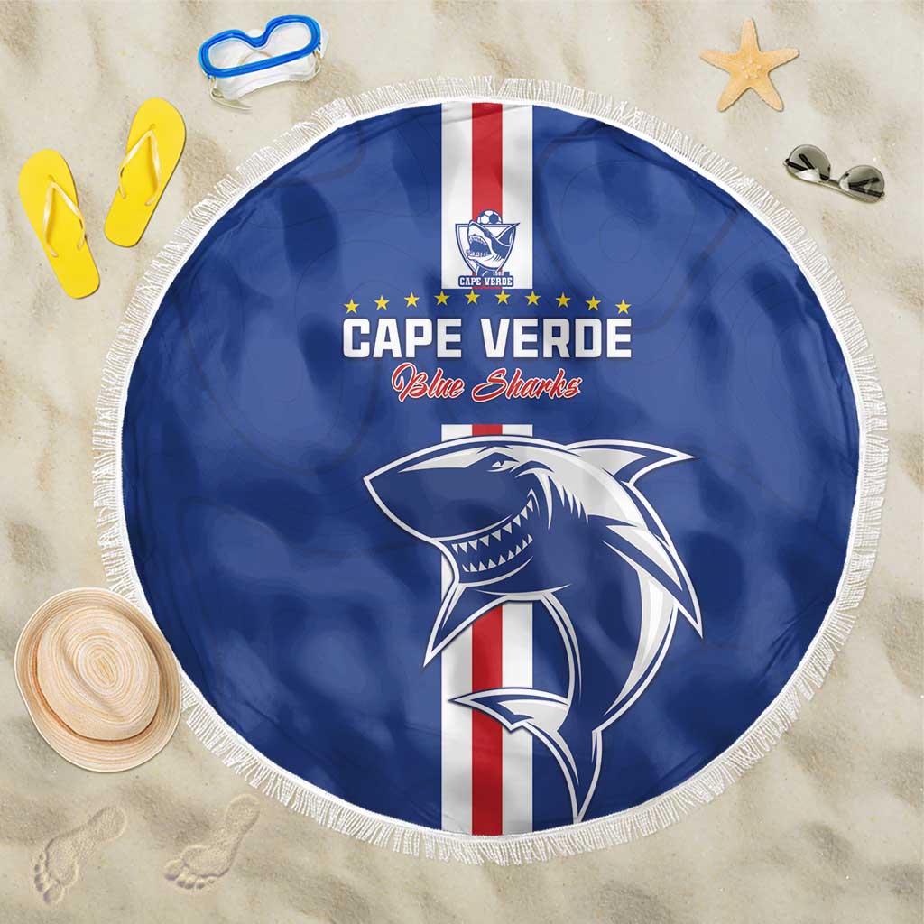 Cape Verde Football Beach Blanket Go Champions Blue Sharks - Wonder Print Shop