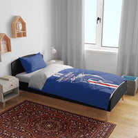 Cape Verde Football Bedding Set Go Champions Blue Sharks - Wonder Print Shop