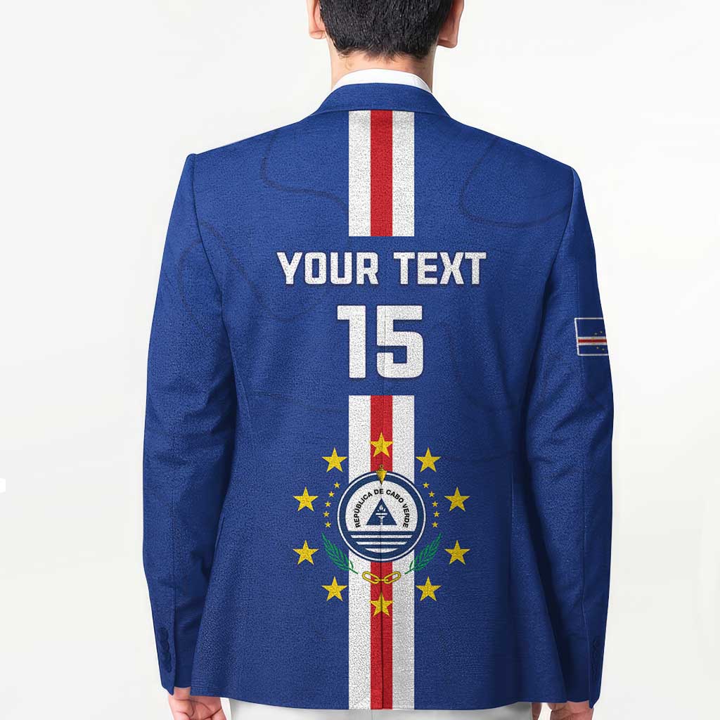 Custom Cape Verde Football Blazer Go Champions Blue Sharks - Wonder Print Shop