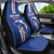 Cape Verde Football Car Seat Cover Go Champions Blue Sharks - Wonder Print Shop