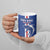 Custom Cape Verde Football Ceramic Mug Go Champions Blue Sharks - Wonder Print Shop