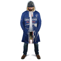 Custom Cape Verde Football Cloak Go Champions Blue Sharks - Wonder Print Shop