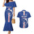 Custom Cape Verde Football Couples Matching Mermaid Dress and Hawaiian Shirt Go Champions Blue Sharks - Wonder Print Shop
