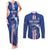 Custom Cape Verde Football Couples Matching Tank Maxi Dress and Long Sleeve Button Shirt Go Champions Blue Sharks - Wonder Print Shop