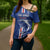 Custom Cape Verde Football Cross Shoulder Shirt Go Champions Blue Sharks - Wonder Print Shop