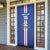 Custom Cape Verde Football Door Cover Go Champions Blue Sharks - Wonder Print Shop
