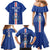 Custom Cape Verde Football Family Matching Mermaid Dress and Hawaiian Shirt Go Champions Blue Sharks - Wonder Print Shop