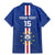Custom Cape Verde Football Family Matching Mermaid Dress and Hawaiian Shirt Go Champions Blue Sharks - Wonder Print Shop