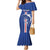 Custom Cape Verde Football Family Matching Mermaid Dress and Hawaiian Shirt Go Champions Blue Sharks - Wonder Print Shop