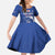 Custom Cape Verde Football Family Matching Off Shoulder Maxi Dress and Hawaiian Shirt Go Champions Blue Sharks - Wonder Print Shop