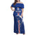 Custom Cape Verde Football Family Matching Off Shoulder Maxi Dress and Hawaiian Shirt Go Champions Blue Sharks - Wonder Print Shop