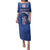 Custom Cape Verde Football Family Matching Puletasi and Hawaiian Shirt Go Champions Blue Sharks - Wonder Print Shop
