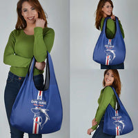 Cape Verde Football Grocery Bag Go Champions Blue Sharks - Wonder Print Shop