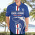 Custom Cape Verde Football Hawaiian Shirt Go Champions Blue Sharks - Wonder Print Shop